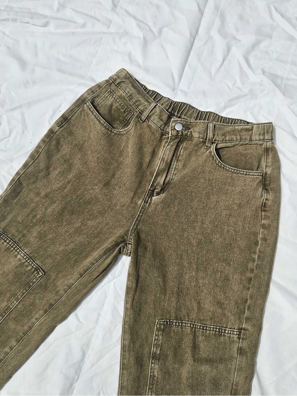 Women's Cargo Jean Pants
Festival/street/casual